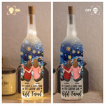 It Takes A Long Time To Grow An Old Friend - Personalized Bottle Lamp
