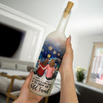 It Takes A Long Time To Grow An Old Friend - Personalized Bottle Lamp