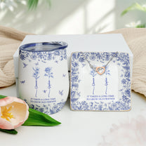 It Takes A Long Time To Grow Old Friends Toile De Jouy - Gift Box Set