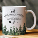 It Takes A Village Thank You Gift For Teacher Appreciation, Coworkers, Boss, Team - Personalized Mug