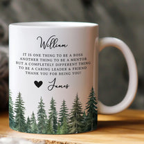 It Takes A Village Thank You Gift For Teacher Appreciation, Coworkers, Boss, Team - Personalized Mug