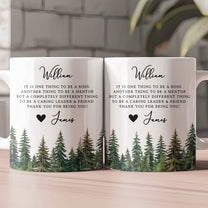 It Takes A Village Thank You Gift For Teacher Appreciation, Coworkers, Boss, Team - Personalized Mug