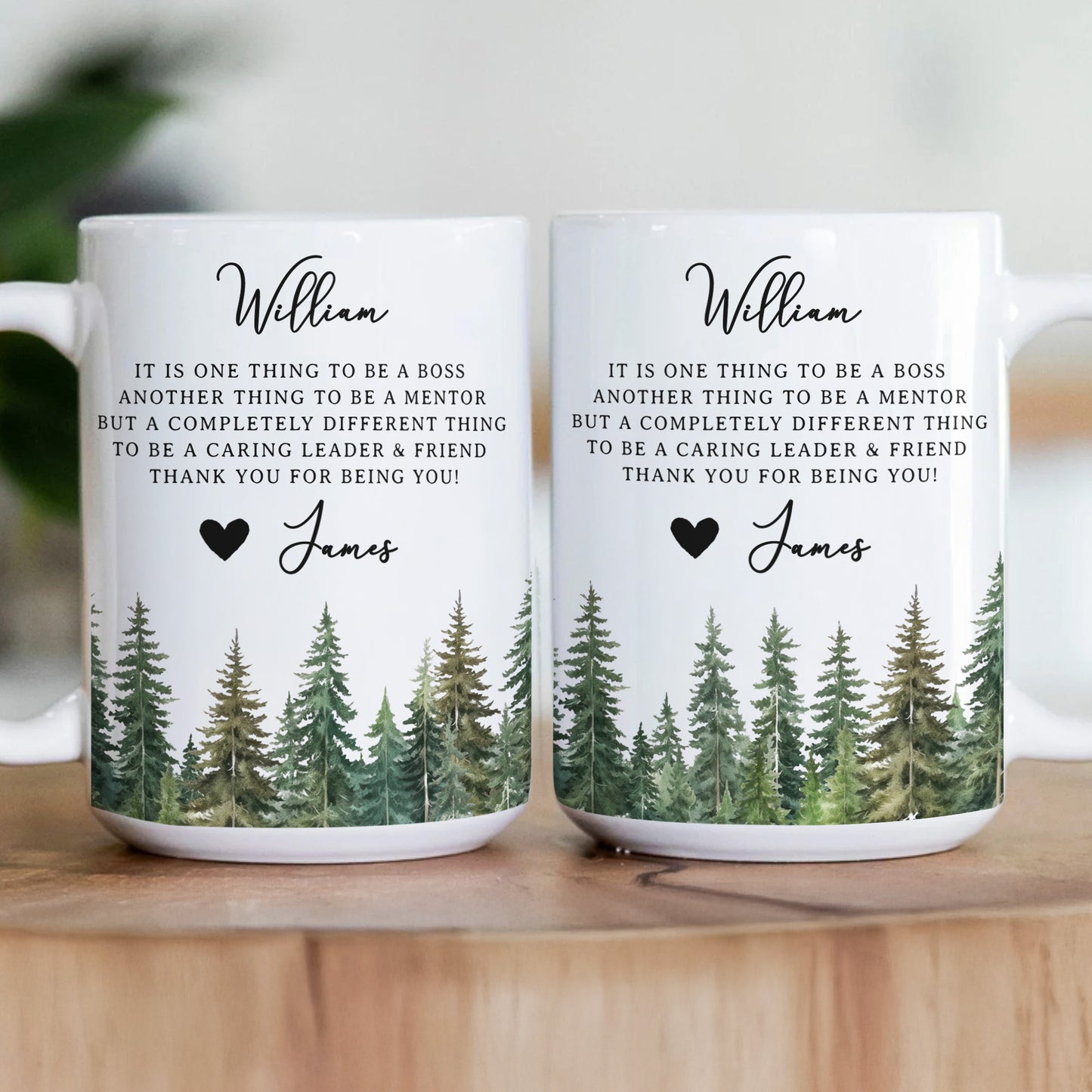 It Takes A Village Thank You Gift For Teacher Appreciation, Coworkers, Boss, Team - Personalized Mug