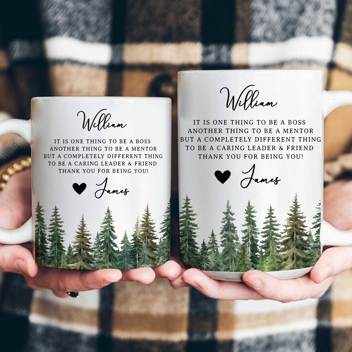 It Takes A Village Thank You Gift For Teacher Appreciation, Coworkers, Boss, Team - Personalized Mug