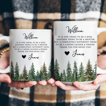 It Takes A Village Thank You Gift For Teacher Appreciation, Coworkers, Boss, Team - Personalized Mug