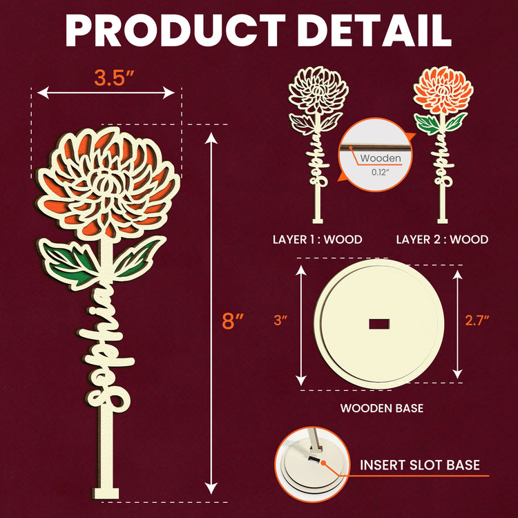 It-Reminds-How-Much-We-Love-You-Custom-Wooden-Flower-4