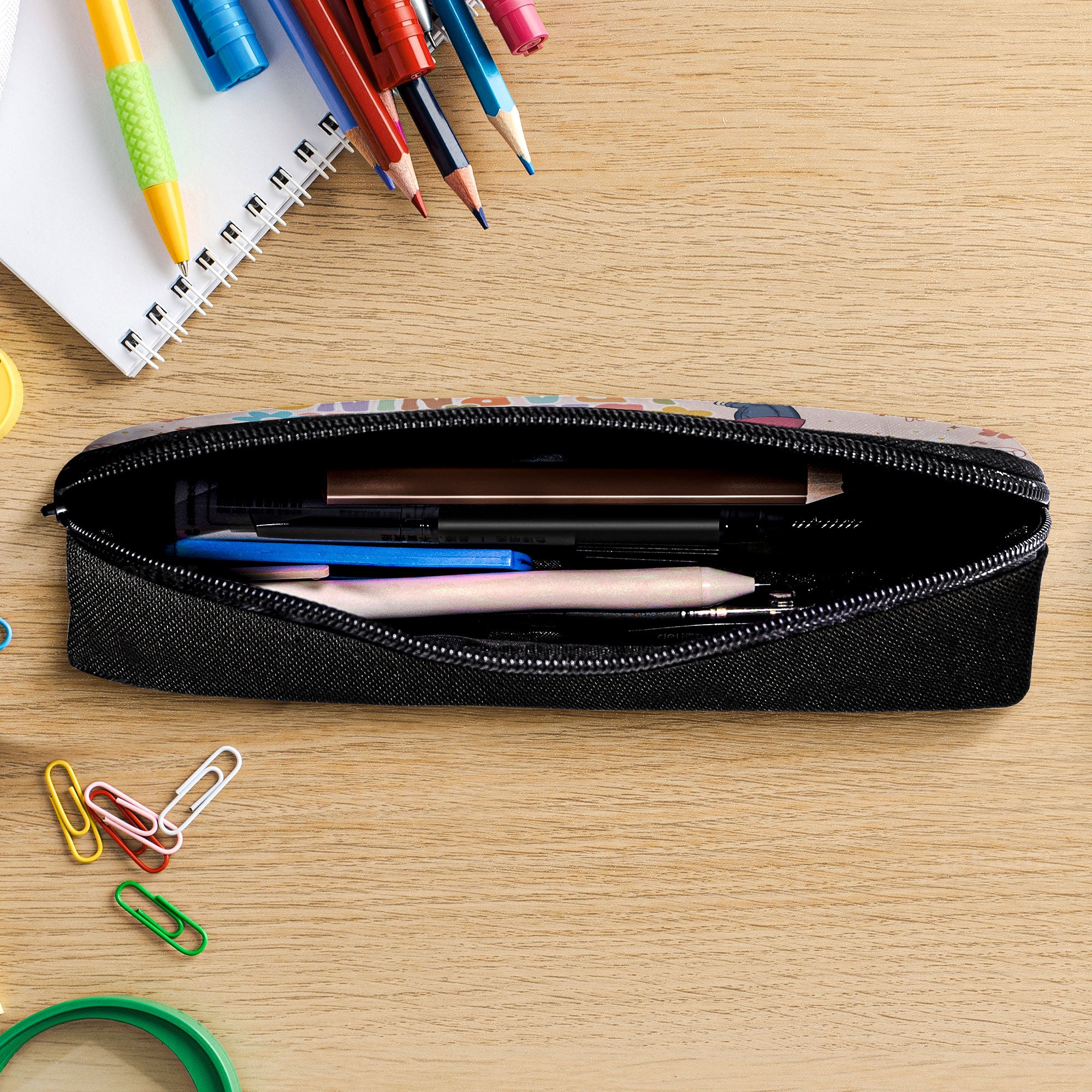 It's A Beautiful Day For Learning - Personalized Pencil Case