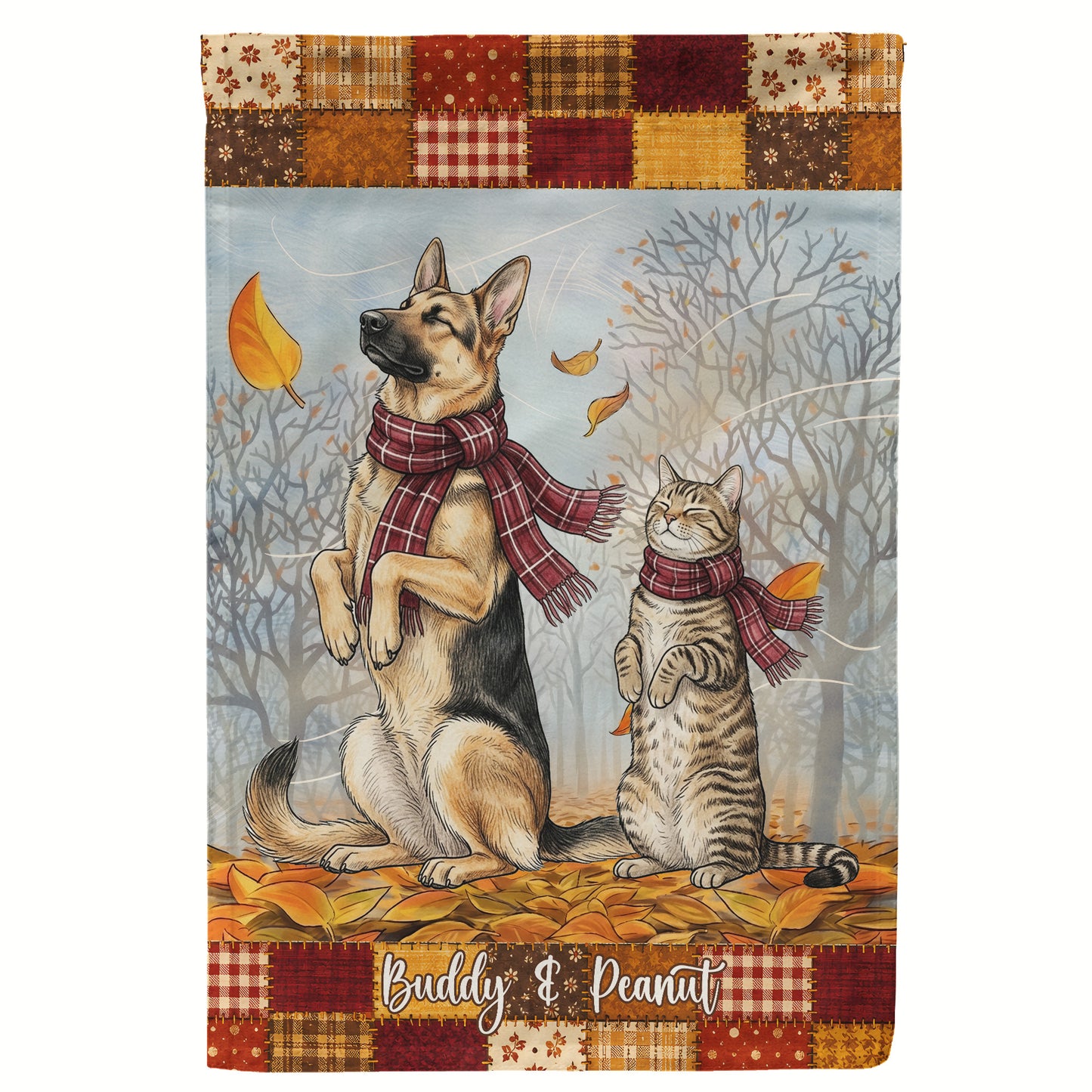 It'S-Fall-Y'All-Garden-Decor,-Porch-Banner,-Yard-Flag-Personalized-Flag-2