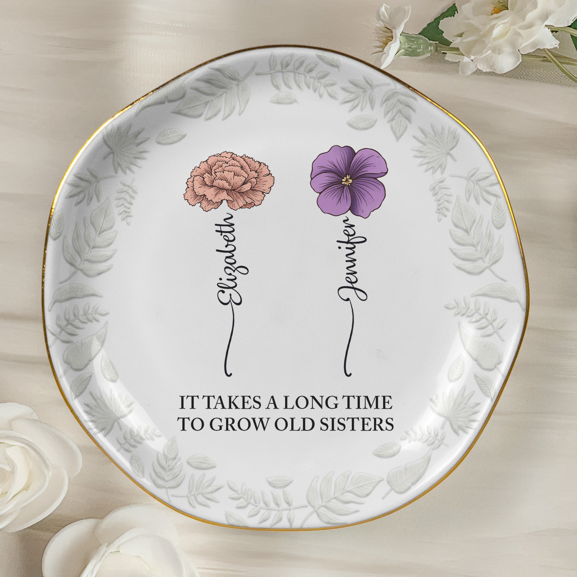 It_Takes_A_Long_Time_To_Grow_Old_Friends_Gift_For_Friend_Personalized_Jewelry_Dish_4