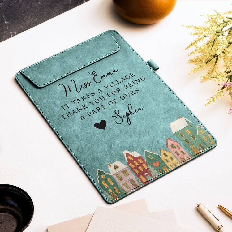 It-Takes-A-Village-Thank-You-Gift-For-Coworkers,-Boss,-Team-Personalized-Clipboard-8