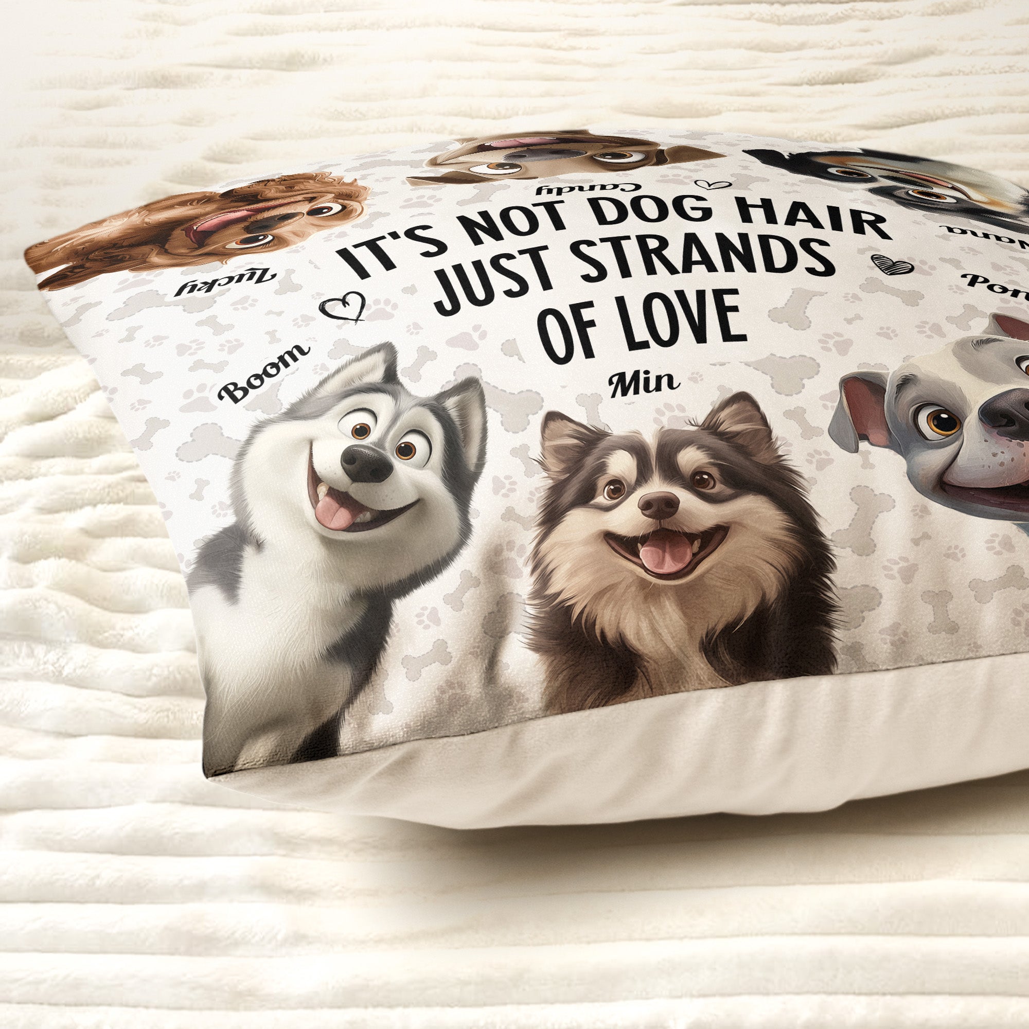 It's Not Dog Hair Just Strands Of Love - Personalized Pillow (Insert Included)