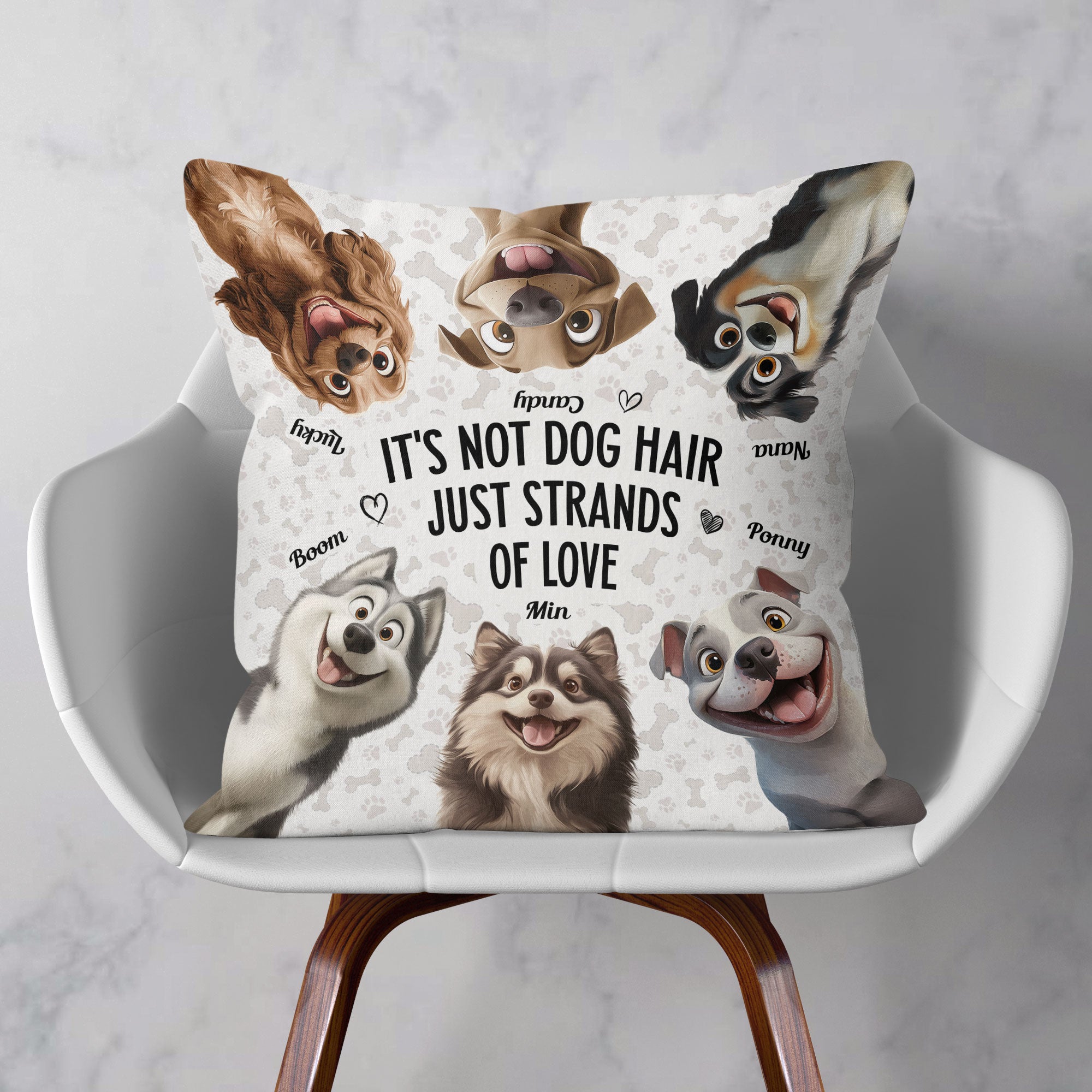 It's Not Dog Hair Just Strands Of Love - Personalized Pillow (Insert Included)