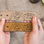 It’s Not Gonna Lick Itself - Naughty Gift For Him, Husband - Personalized Engraved Leather Belt