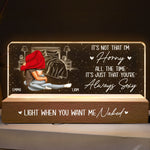 It's Not That I'm Horny All The Time - Personalized LED Night Light