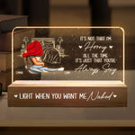 It's Not That I'm Horny All The Time - Personalized LED Night Light