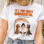 It's The Most Wonderful Time Of The Year Autumn Fall - Personalized Shirt