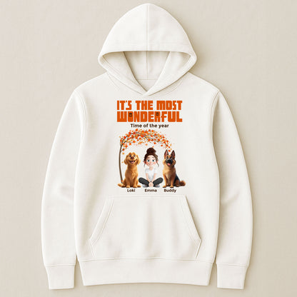 It's The Most Wonderful Time Of The Year Autumn Fall - Personalized Shirt