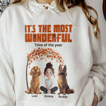It's The Most Wonderful Time Of The Year Autumn Fall - Personalized Shirt