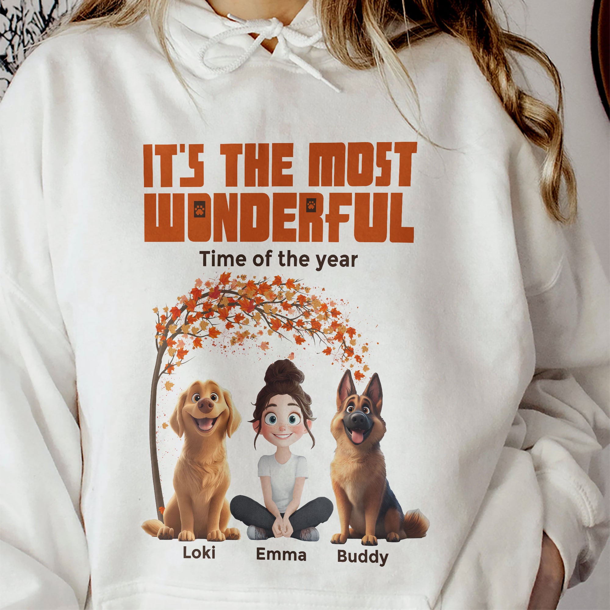 It's The Most Wonderful Time Of The Year Autumn Fall - Personalized Shirt