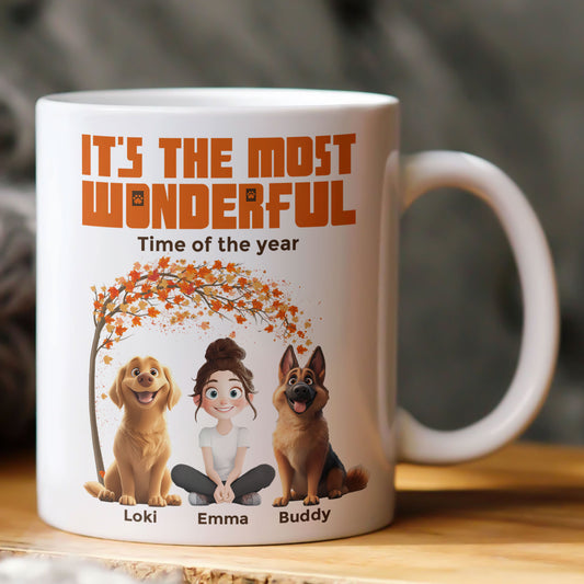 It's The Most Wonderful Time Of The Year Autumn - Personalized Mug