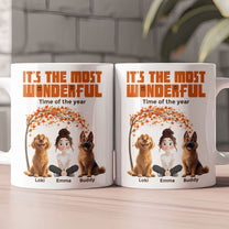 It's The Most Wonderful Time Of The Year Autumn - Personalized Mug