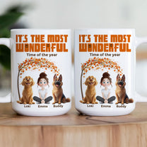 It's The Most Wonderful Time Of The Year Autumn - Personalized Mug
