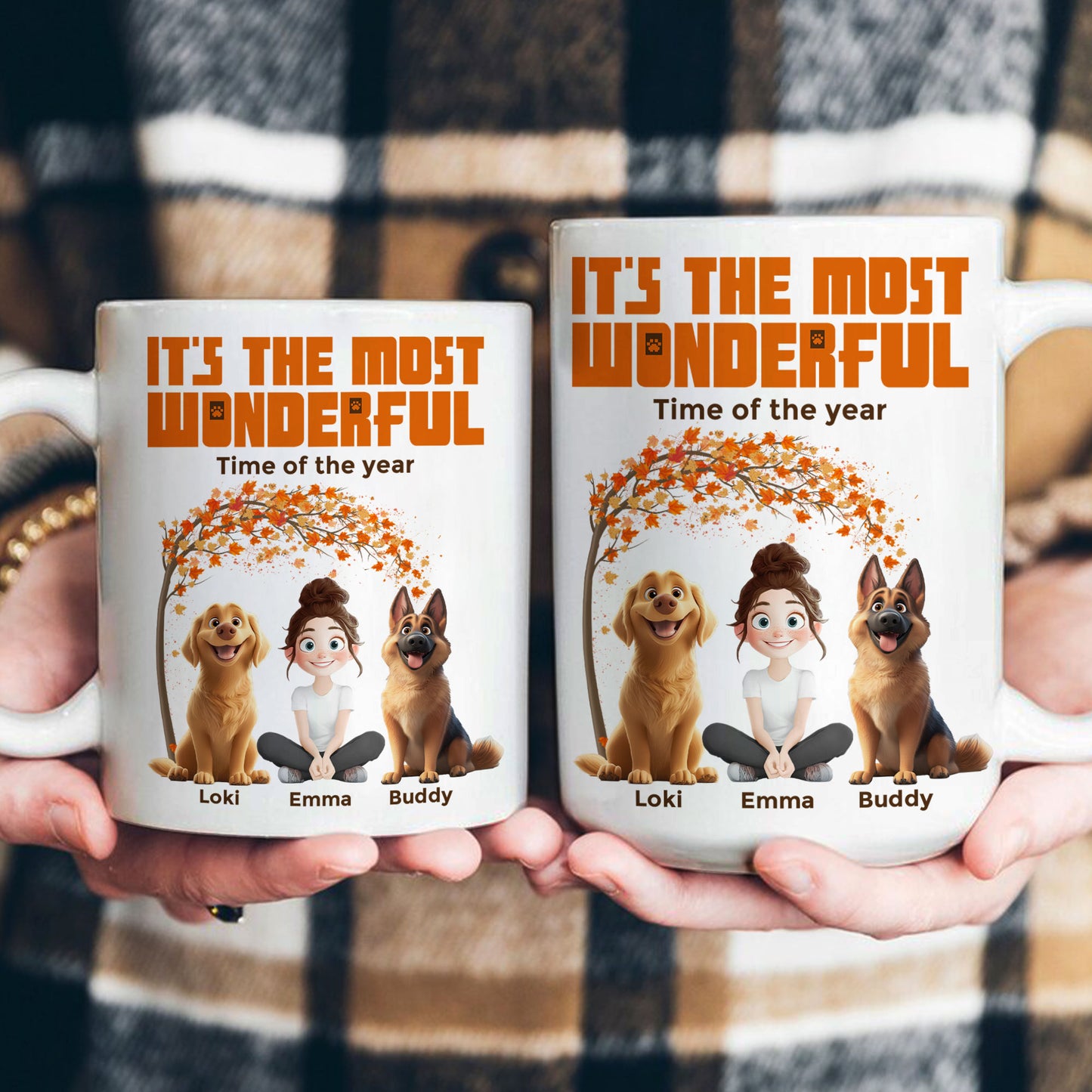 It's The Most Wonderful Time Of The Year Autumn - Personalized Mug