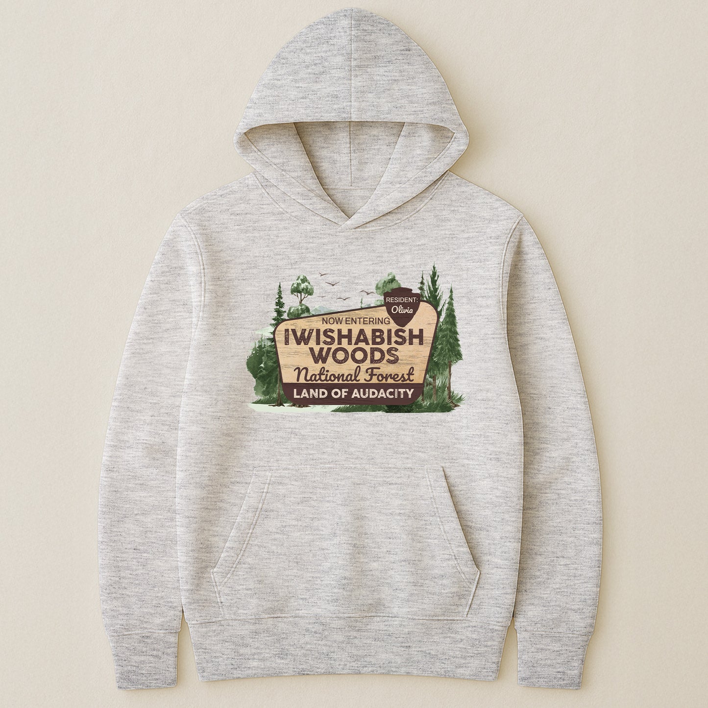 Iwishabish Woods National Forest - Personalized Shirt