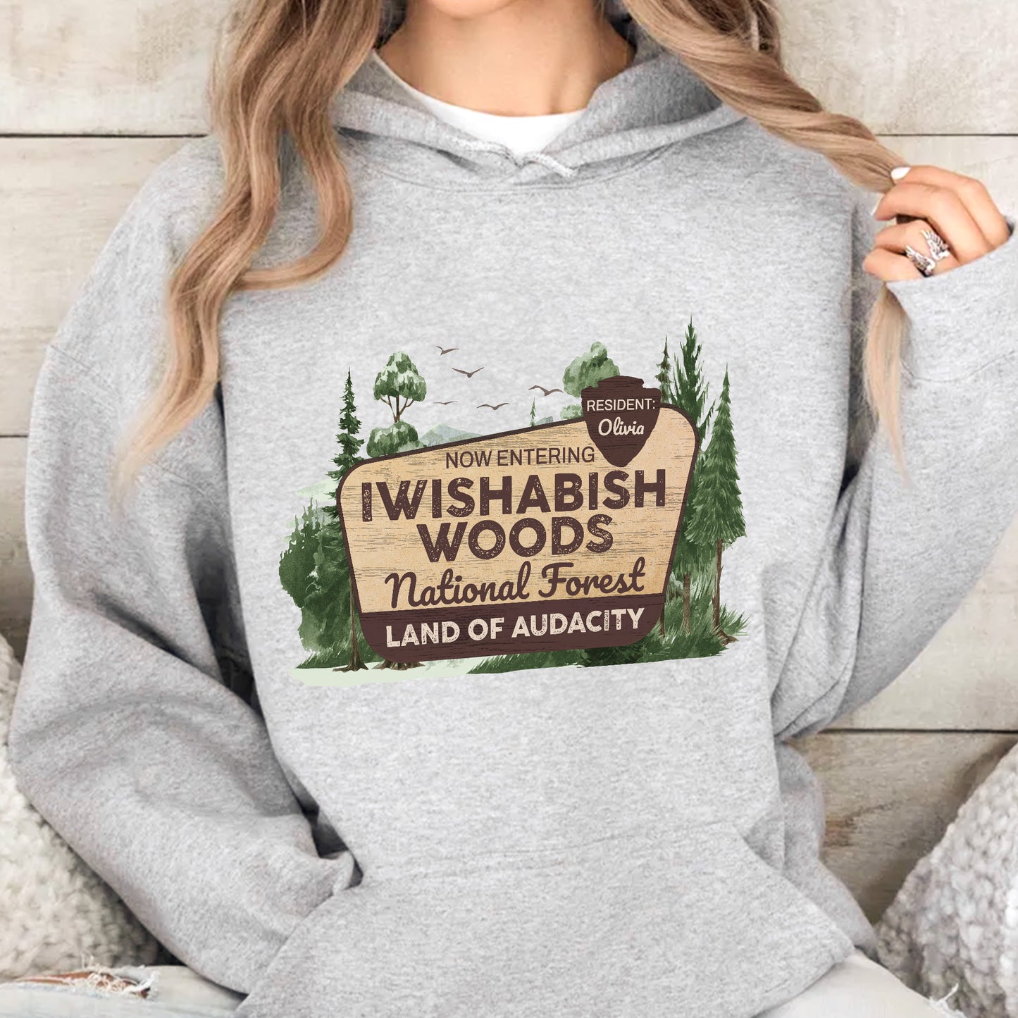 Iwishabish Woods National Forest - Personalized Shirt