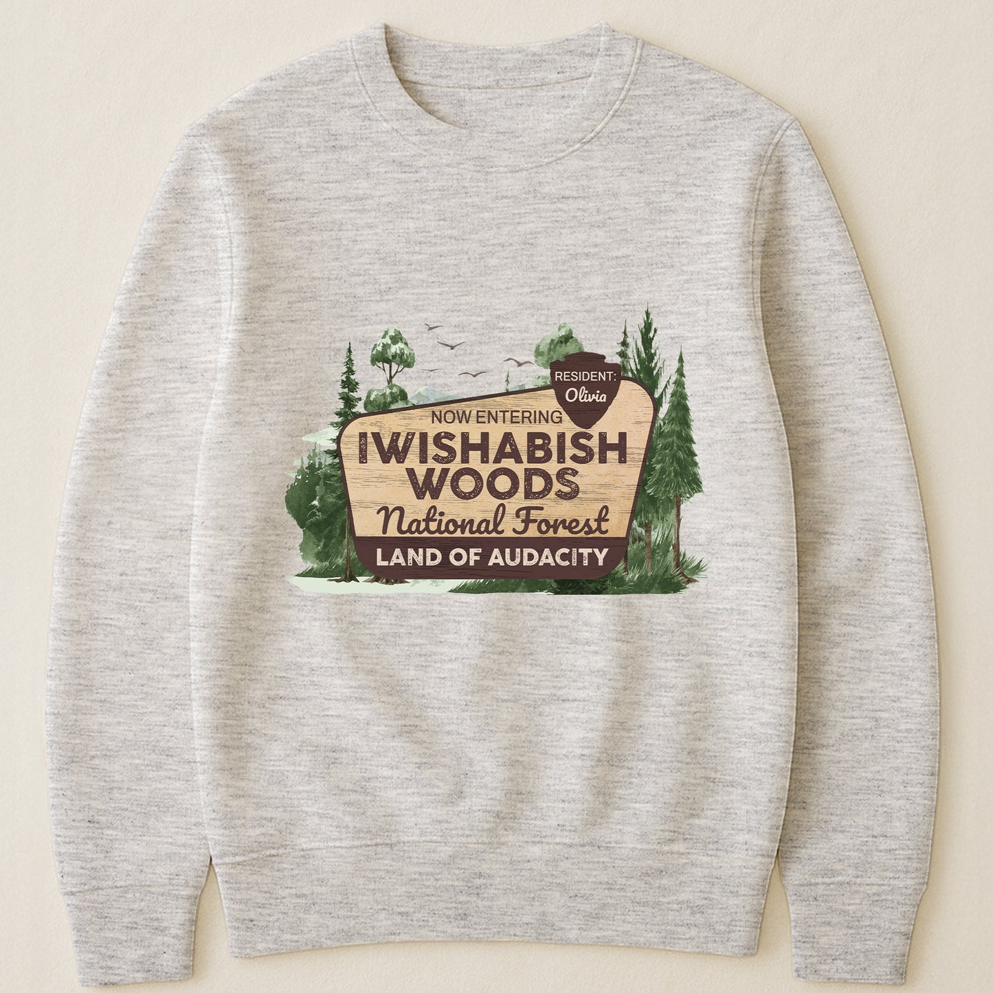 Iwishabish Woods National Forest - Personalized Shirt