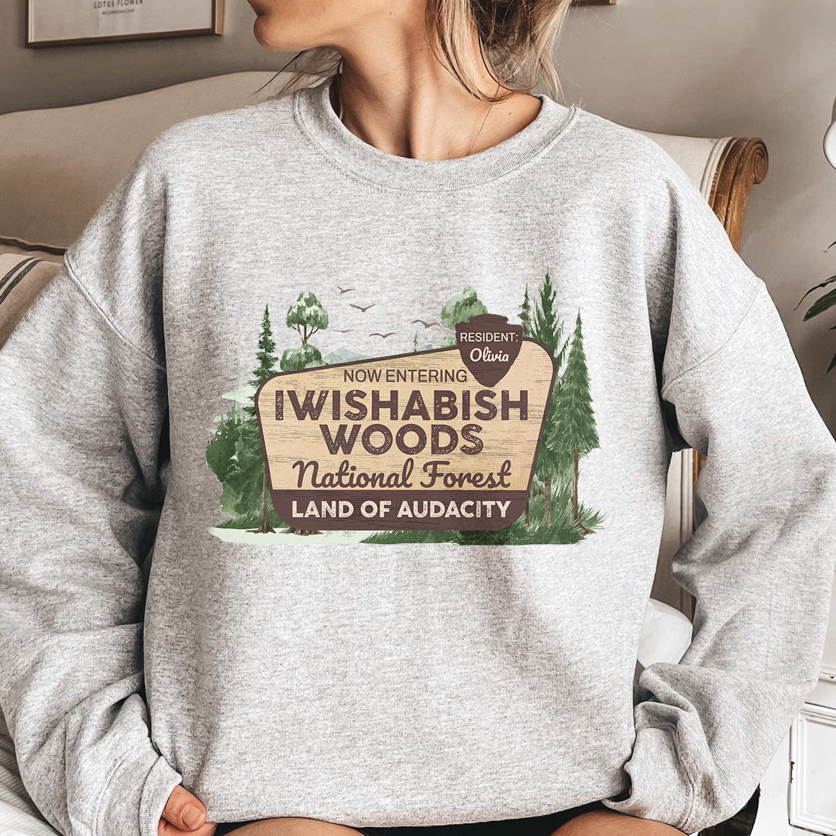 Iwishabish Woods National Forest - Personalized Shirt