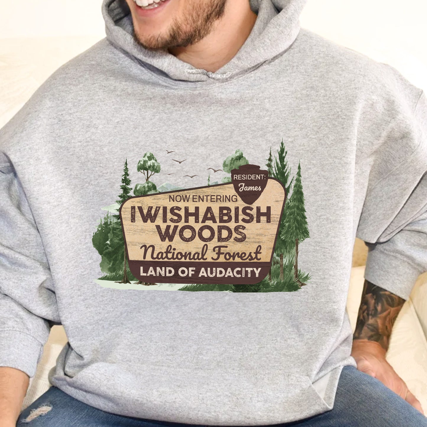 Iwishabish Woods National Forest - Personalized Shirt