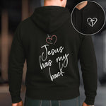Jesus Has My Back - Personalized Shirt