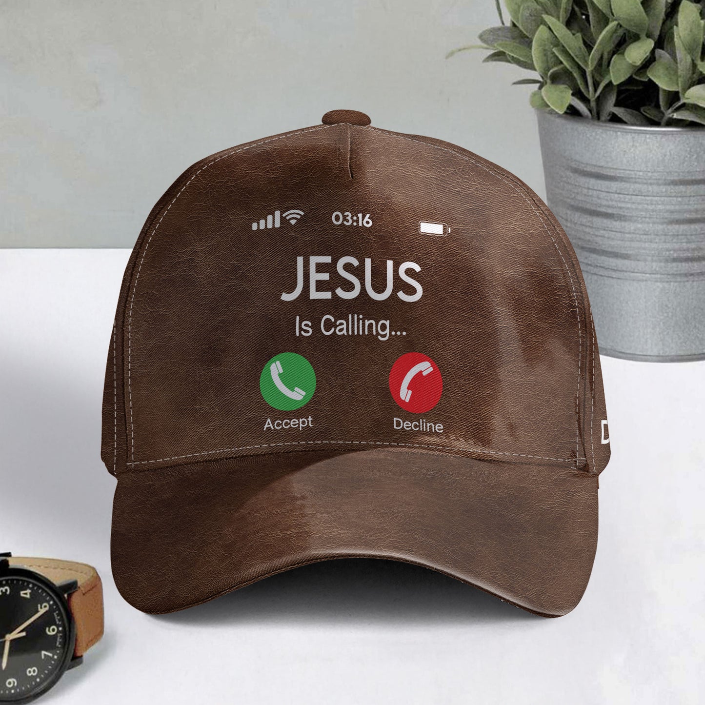 Jesus Is Calling - Personalized Classic Cap