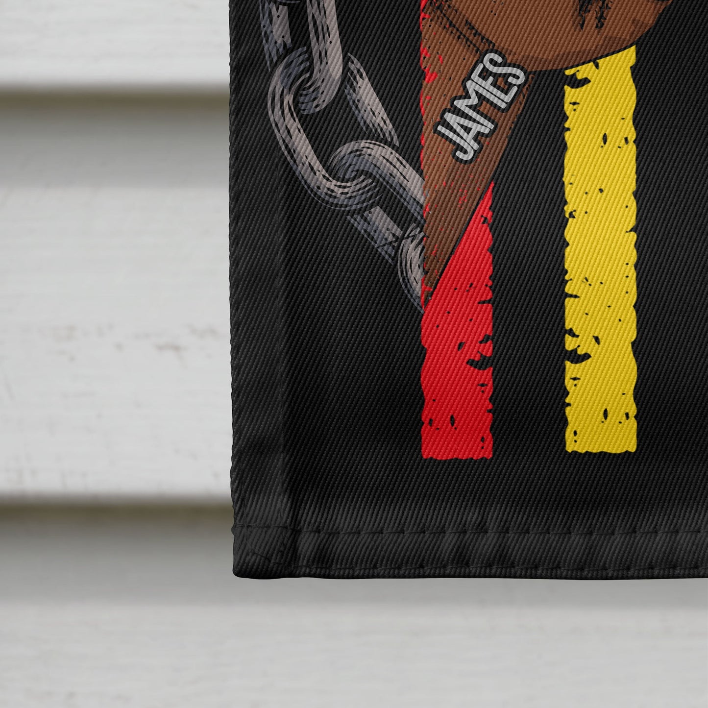 Juneteenth Fist Bump - Personalized Flag