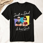 Just A Dad And His Girl - Custom Father's Day Gift Set