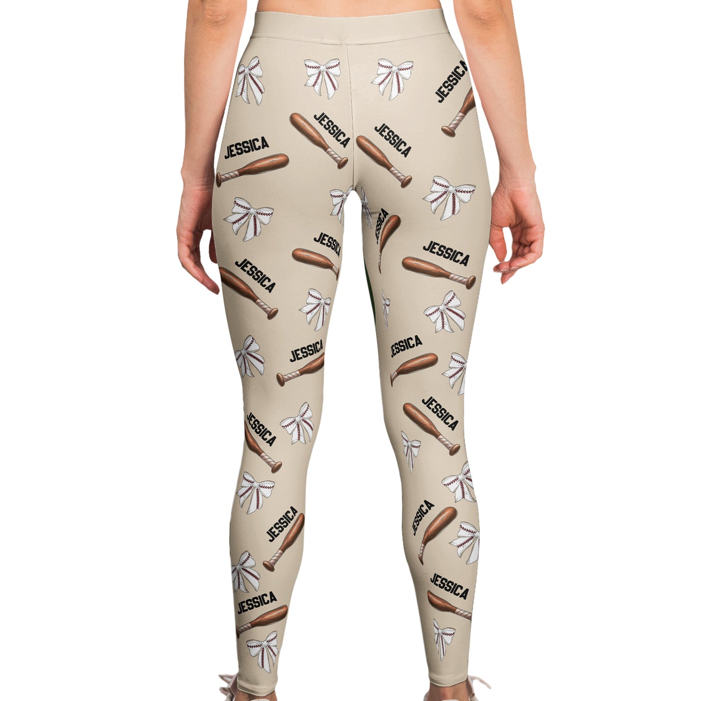 Just A Girl Who Loves Baseball - Personalized Leggings