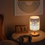 Just A Girl Who Loves Books And Dogs Toile De Jouy - Personalized Fabric Lamp