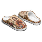 Just A Girl Who Loves Books Bookish Reader Bookworm Gift For Her - Personalized Slippers