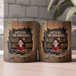 Just A Girl Who Loves Books - New Version - Personalized Mug