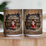 Just A Girl Who Loves Books - New Version - Personalized Mug