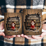 Just A Girl Who Loves Books - New Version - Personalized Mug