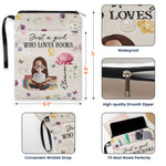 Just A Girl Who Loves Books - Personalized Book Sleeve