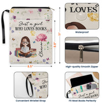Just A Girl Who Loves Books - Personalized Book Sleeve