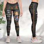 Just A Girl Who Loves Books - Personalized Leggings