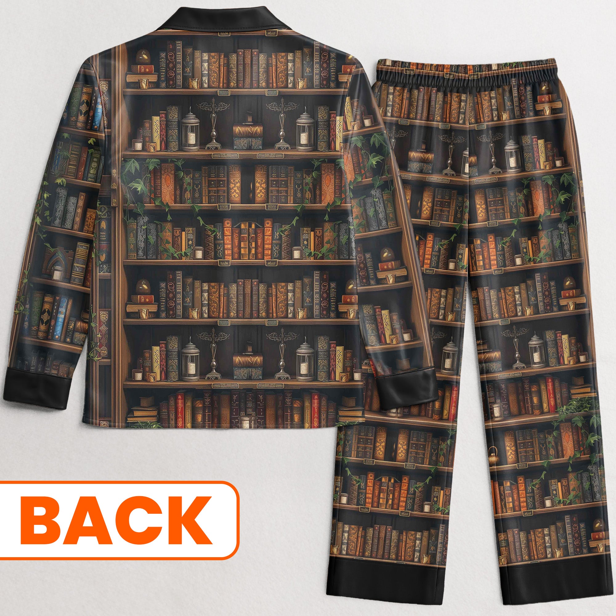 Just A Girl Who Loves Books - Personalized Satin Pajama Set