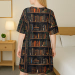 Just A Girl Who Loves Books - Personalized Sleep Tee