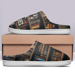 Just A Girl Who Loves Books - Personalized Slippers - Gift For Daughter