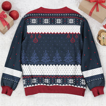 Just A Girl Who Loves Reading Bible - Personalized Ugly Sweater