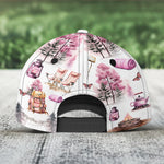 Just A Girl Who Loves Camping Camping Queen Coquette Ver - Personalized Classic Cap